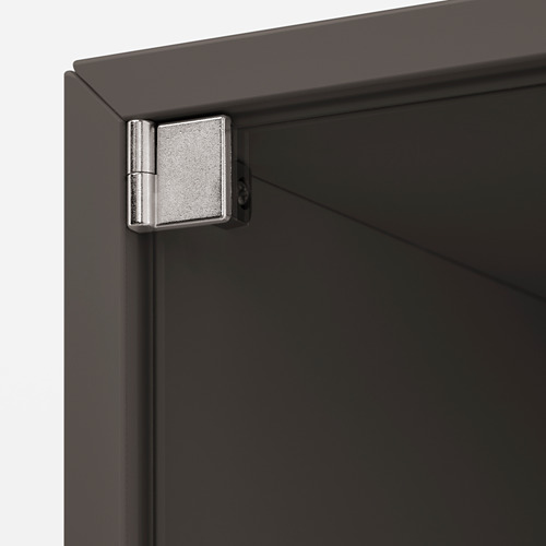 EKET - 壁櫃附玻璃門板, 深灰色 | IKEA 線上購物 - PE770378_S4