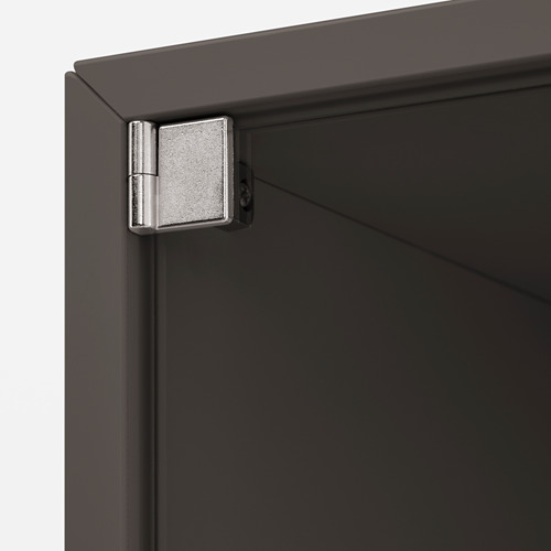 EKET wall cabinet with glass door