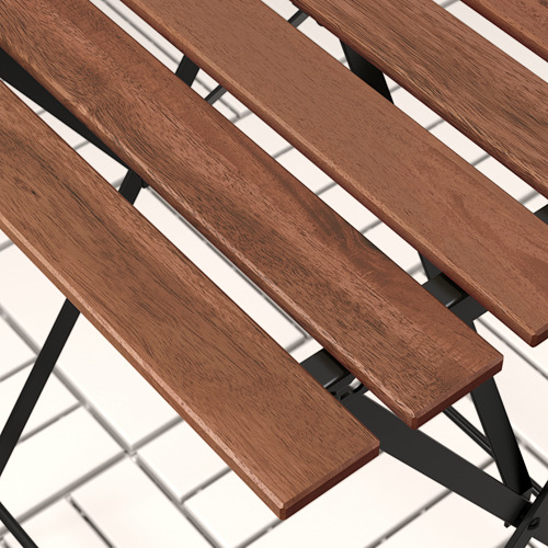 TÄRNÖ - 戶外餐桌椅組, 黑色/淺棕色/Frösön/Duvholmen 米色 | IKEA 線上購物 - PE616552_S4