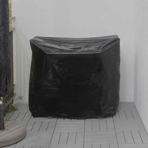 ASKHOLMEN - 戶外餐桌椅組, 灰棕色/Frösön/Duvholmen 米色 | IKEA 線上購物 - PE616079_S4