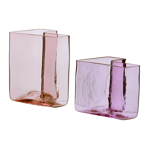 KARISMATISK - vase, set of 2, pink | IKEA Taiwan Online - PE826624_S4