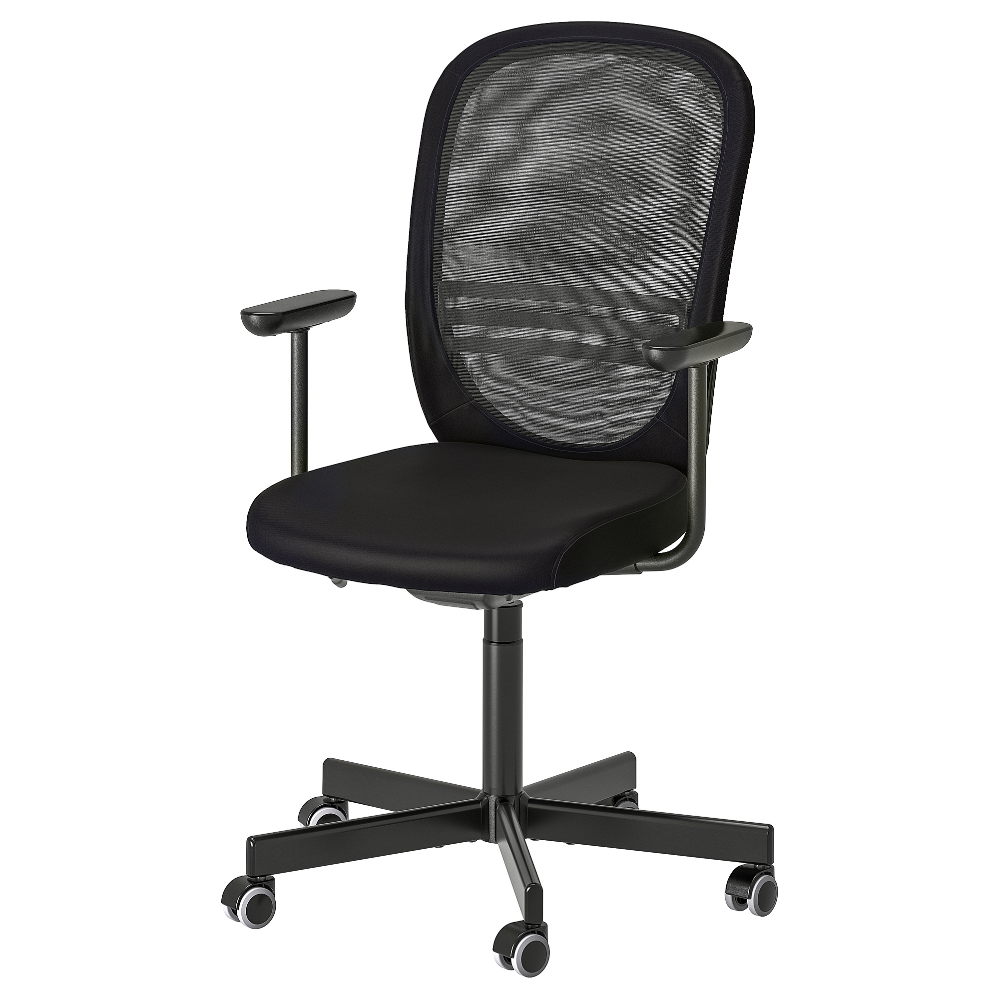 FLINTAN office chair with armrests