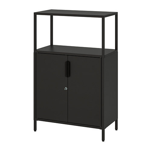 TROTTEN - cabinet with doors, anthracite | IKEA Taiwan Online - PE825961_S4