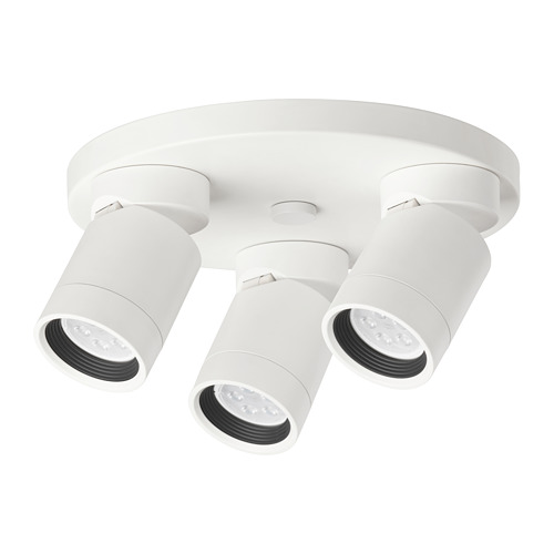 NYMÅNE - 3燈頭吸頂聚光燈, 白色 | IKEA 線上購物 - PE682893_S4