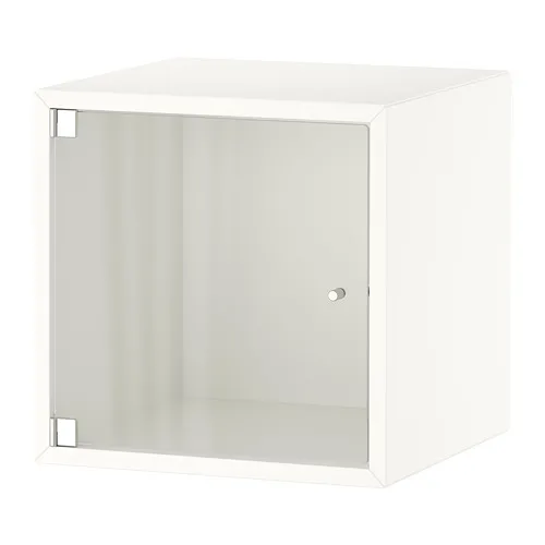 EKET - wall cabinet with glass door, white, 35x35x35 cm | IKEA Taiwan Online - PE770373_S4