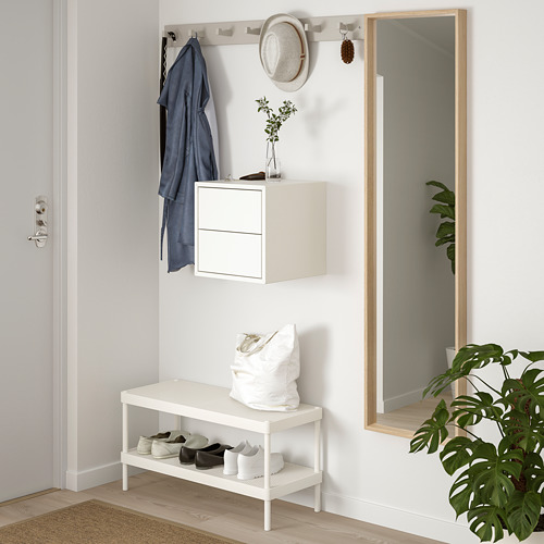 EKET wall cabinet with 2 drawers