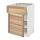 METOD/MAXIMERA - base cabinet with drawer/door, white/Torhamn ash | IKEA Taiwan Online - PE567941_S1