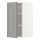 METOD - wall cabinet with shelves, white/Bodbyn grey | IKEA Taiwan Online - PE726242_S1