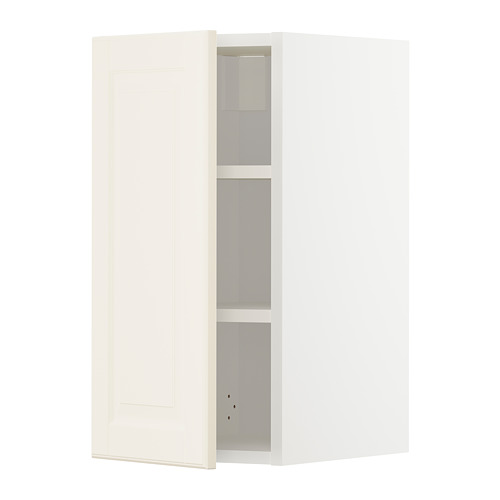 METOD wall cabinet with shelves