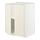 METOD - base cabinet with shelves/2 doors, white/Bodbyn off-white | IKEA Taiwan Online - PE726273_S1