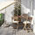 ASKHOLMEN - 戶外餐桌, 折疊式 淺棕色 | IKEA 線上購物 - PE713976_S1