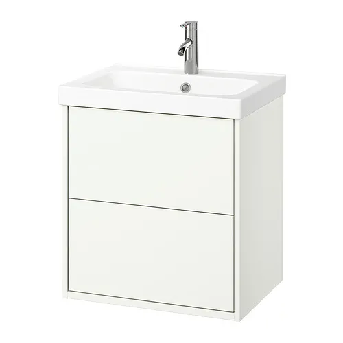 HAVBÄCK/ORRSJÖN - 洗臉盆櫃附抽屜/洗臉盆/水龍頭, 白色, 62x49x69 公分 | IKEA 線上購物 - PE908018_S4