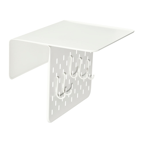 KRAMPHULT/SKÅDIS armrest tray with hook