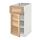 METOD/MAXIMERA - base cabinet with drawer/door, white/Torhamn ash | IKEA Taiwan Online - PE568022_S1