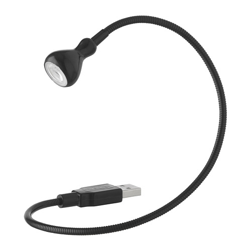 JANSJÖ - USB LED燈, 黑色, 38 公分 | IKEA 線上購物 - PE683065_S4