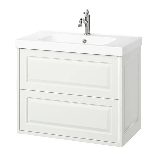 TÄNNFORSEN/ORRSJÖN wash-stnd w drawers/wash-basin/tap