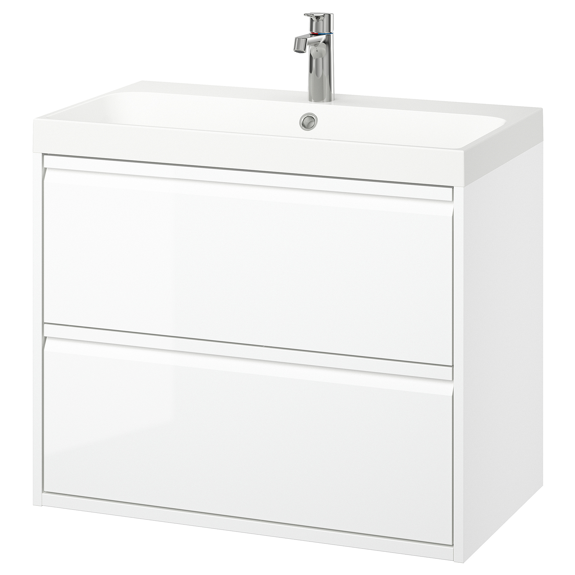 ÄNGSJÖN/BACKSJÖN wash-stnd w drawers/wash-basin/tap