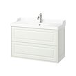 TÄNNFORSEN/RUTSJÖN wash-stnd w drawers/wash-basin/tap