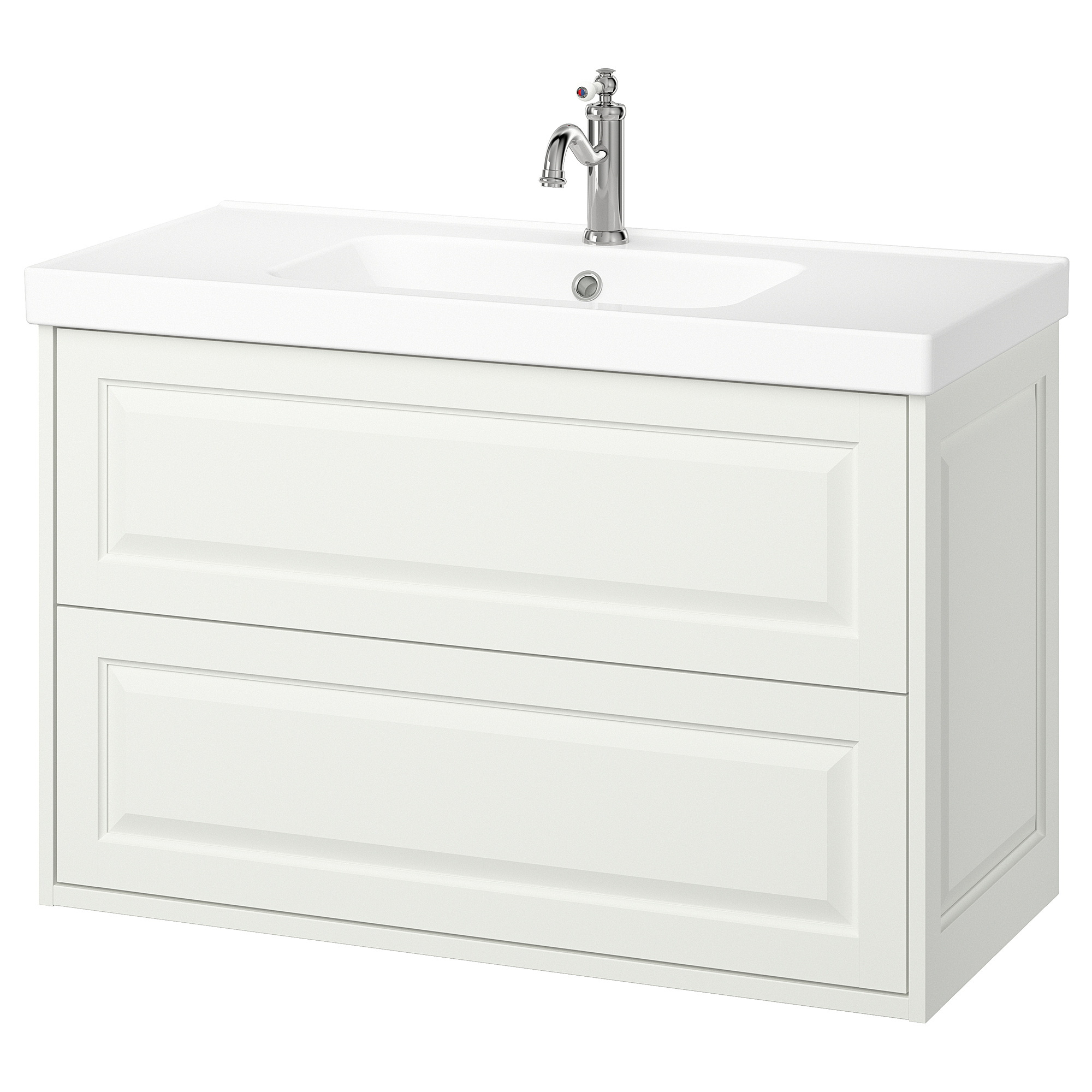 TÄNNFORSEN/ORRSJÖN wash-stnd w drawers/wash-basin/tap
