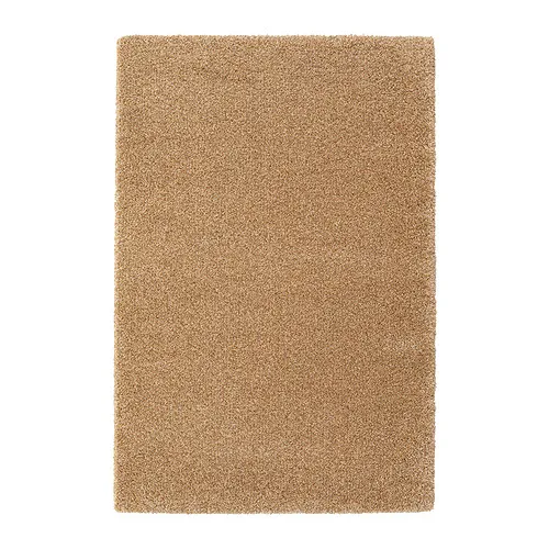 BREVBÄRARE - rug, high pile, deep beige, 133x195 cm | IKEA Taiwan Online - E1009360_S4
