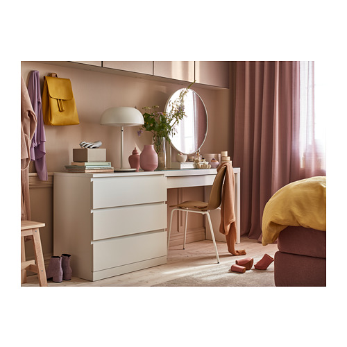 MALM - 抽屜櫃/3抽, 白色 | IKEA 線上購物 - PH164948_S4