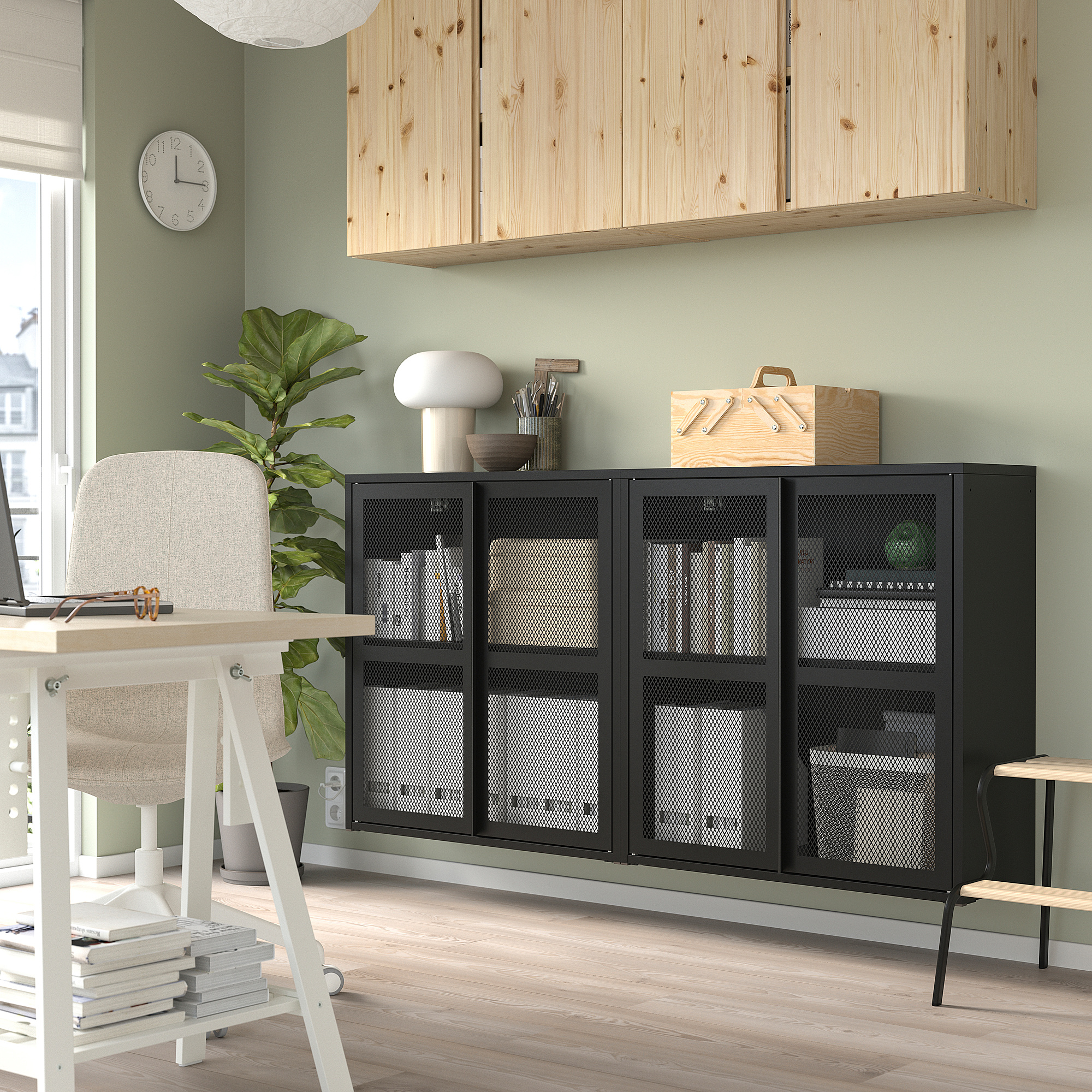 IVAR cabinet with doors