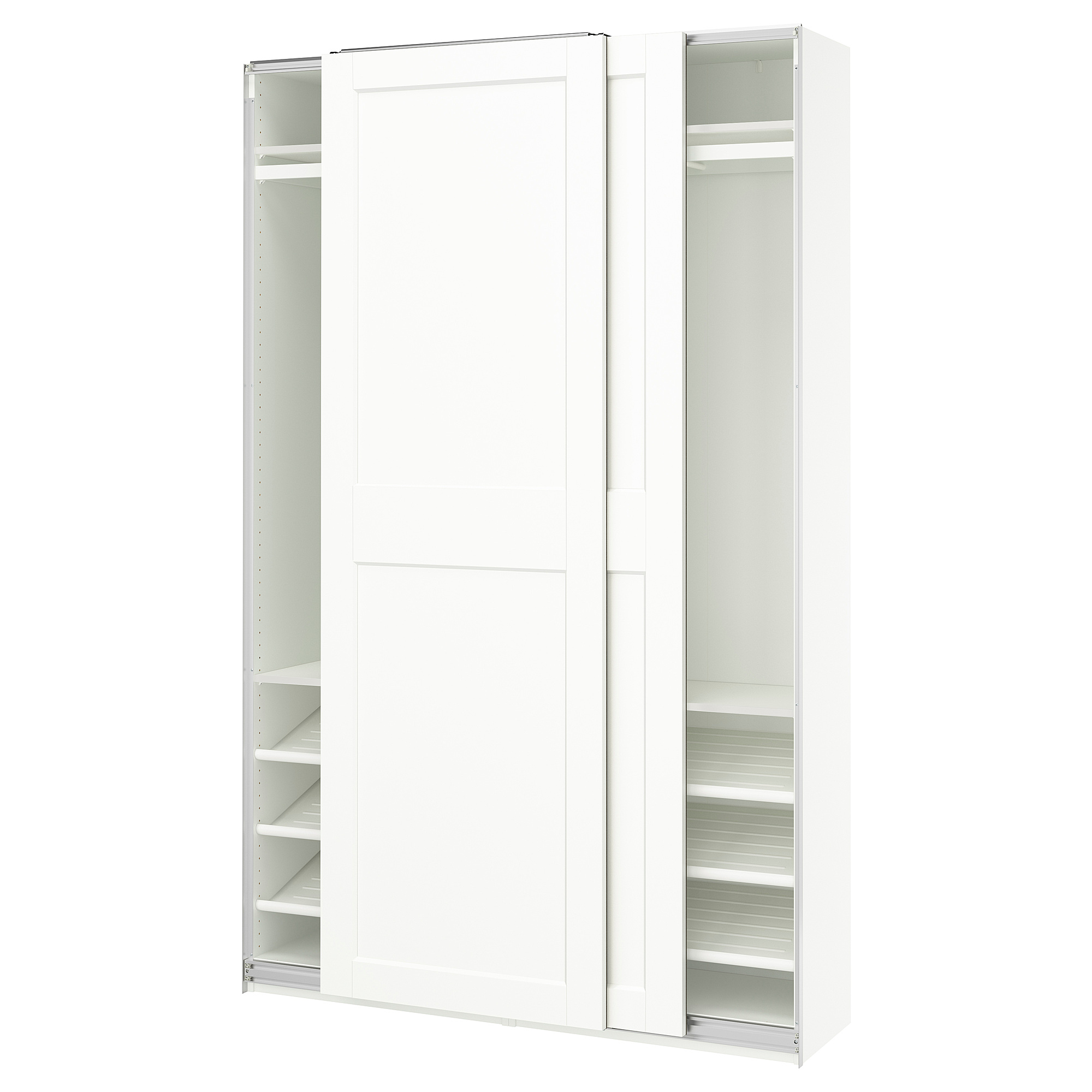PAX/GRIMO wardrobe with sliding doors