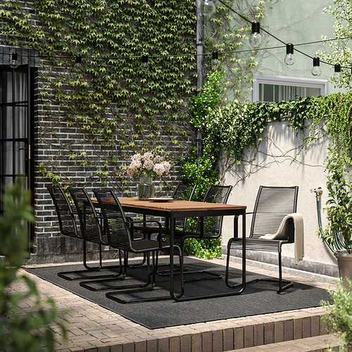 VÄSMAN/VÄSMAN 戶外餐桌椅組