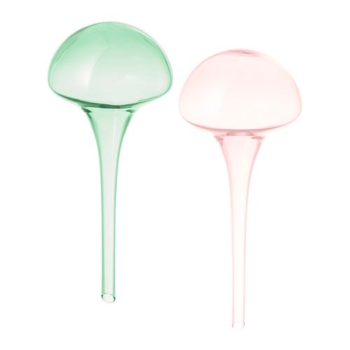 DOFTRIPS - 自動給水內盆, 玻璃/粉紅色 綠色, 40 厘升 | IKEA 線上購物 - E1009371_S4