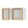 METOD - wall cabinet with 2 glass doors, white/Torhamn ash | IKEA Taiwan Online - PE568305_S1
