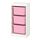 TROFAST - storage combination with boxes, white/pink | IKEA Taiwan Online - PE770586_S1