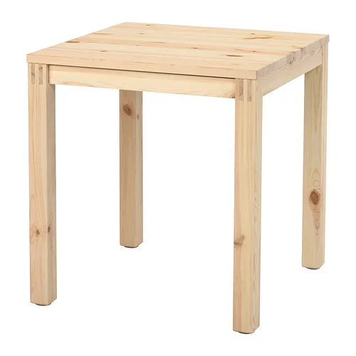 IKEA PS 2026 - table with drawer, pine clear lacquered, 70x70 cm | IKEA Taiwan Online - E1009423_S4