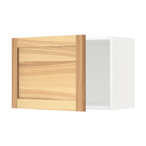 METOD - wall cabinet, white/Torhamn ash | IKEA Taiwan Online - PE568423_S4