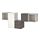 EKET - wall-mounted cabinet combination, white/light grey/dark grey | IKEA Taiwan Online - PE770596_S1