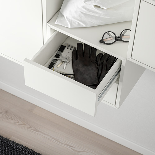 EKET - wall-mounted cabinet combination, white | IKEA Taiwan Online - PE770592_S4