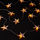 STRÅLA - LED裝飾燈串/24個燈泡, 星形 閃爍/戶外用 金色 | IKEA 線上購物 - PE826588_S1