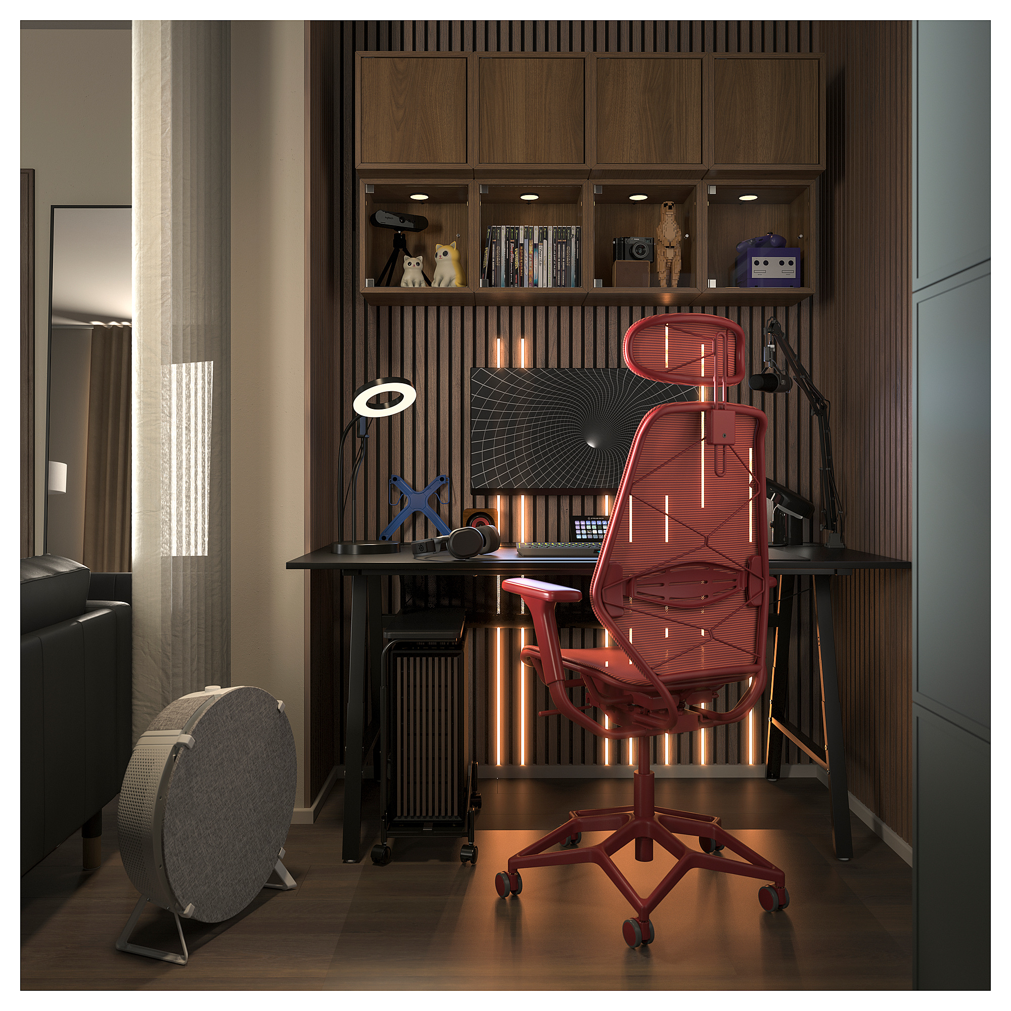 LÅNESPELARE 電腦主機架附層板