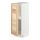 METOD - base cabinet with shelves, white/Torhamn ash | IKEA Taiwan Online - PE726471_S1