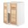 METOD - base cabinet with shelves/2 doors | IKEA Taiwan Online - PE726482_S1