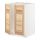 METOD - base cabinet for sink + 2 doors, white/Torhamn ash | IKEA Taiwan Online - PE726493_S1