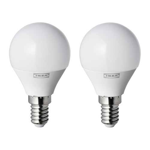RYET - LED燈泡 E14 250流明, 球形, 黃光 | IKEA 線上購物 - PE770641_S4