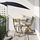 ASKHOLMEN - 戶外餐桌椅組, 灰棕色 | IKEA 線上購物 - PE619297_S1