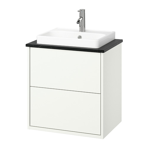 HAVBÄCK/ORRSJÖN wash-stnd w drawers/wash-basin/tap