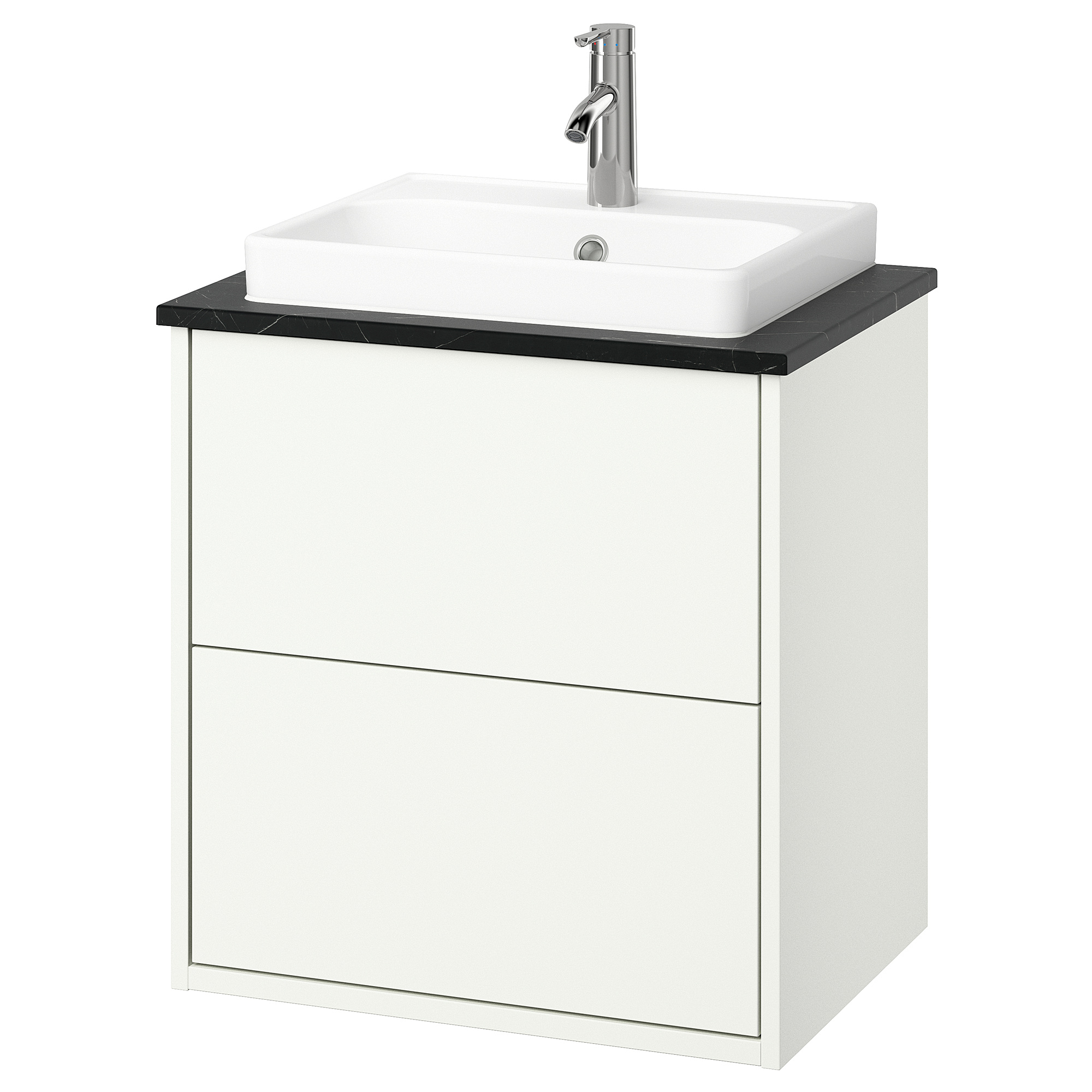 HAVBÄCK/ORRSJÖN wash-stnd w drawers/wash-basin/tap
