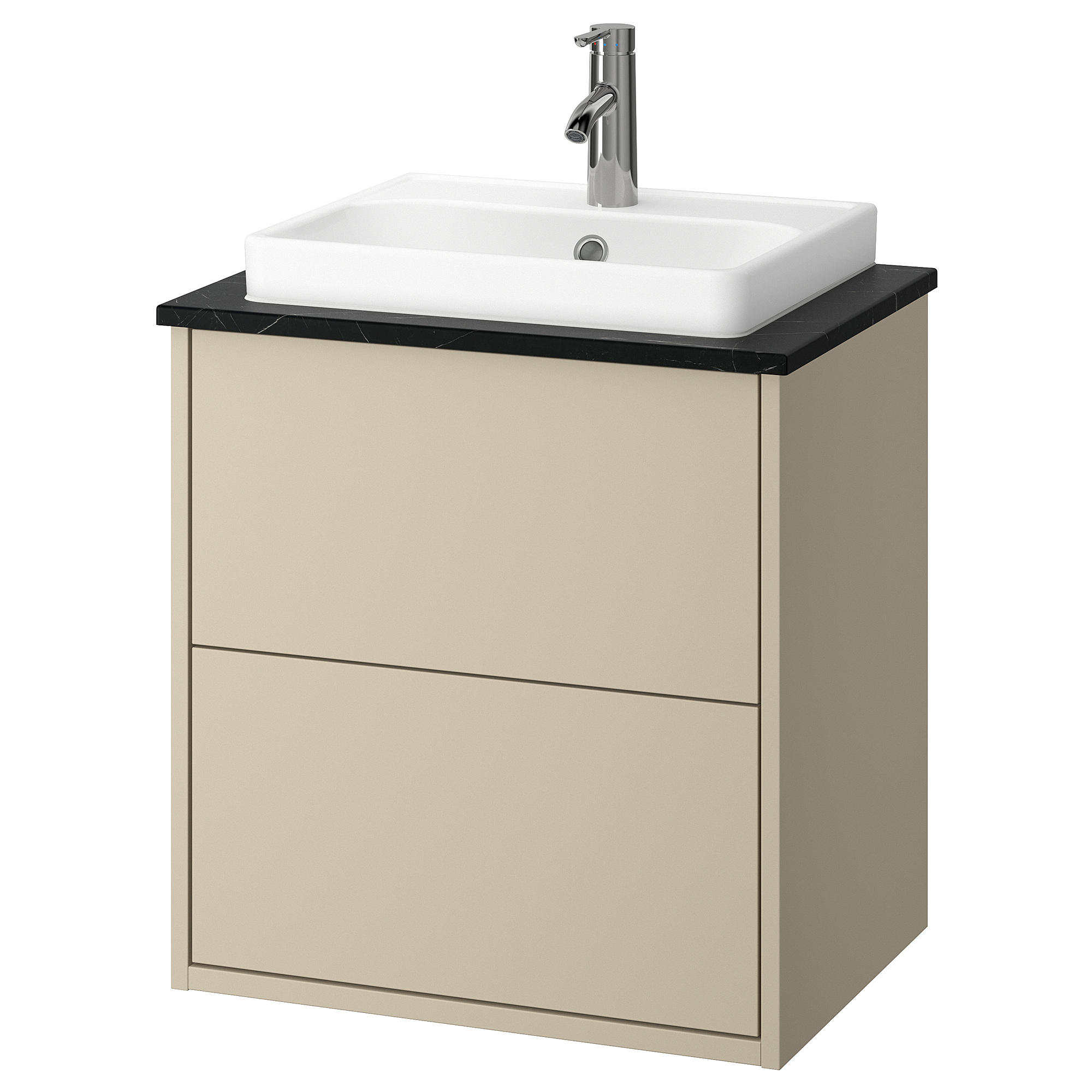 HAVBÄCK/ORRSJÖN wash-stnd w drawers/wash-basin/tap