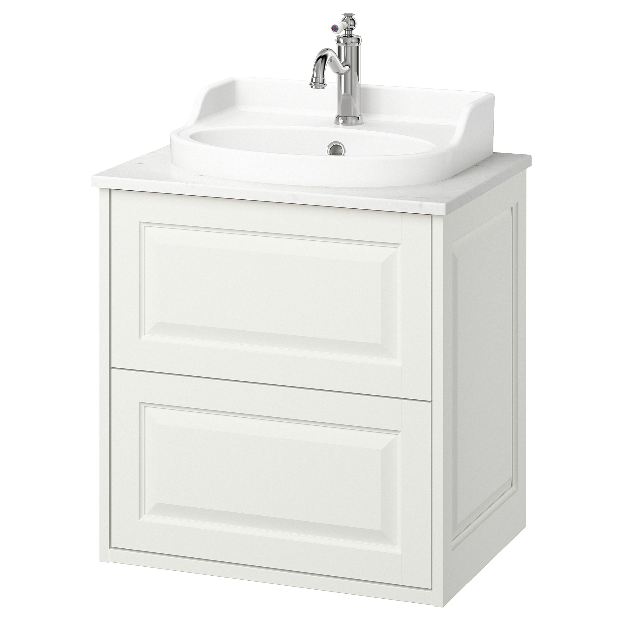 TÄNNFORSEN/RUTSJÖN wash-stnd w drawers/wash-basin/tap