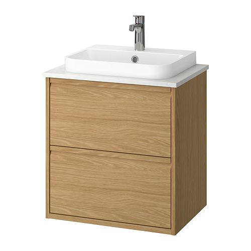 ÄNGSJÖN/BACKSJÖN wash-stnd w drawers/wash-basin/tap