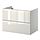 GODMORGON - 洗臉盆櫃/2抽, 高亮面 白色, 80x47x58 公分 | IKEA 線上購物 - PE362114_S1