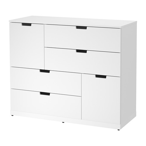 NORDLI - chest of 6 drawers, white, 120x99 cm | IKEA Taiwan Online - PE689857_S4
