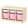 TROFAST - storage combination with boxes, light white stained pine white/pink | IKEA Taiwan Online - PE770688_S1